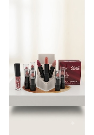 New Well Ruj Make Up Station Cream Lipstick Renk Kod 5-6-7 567