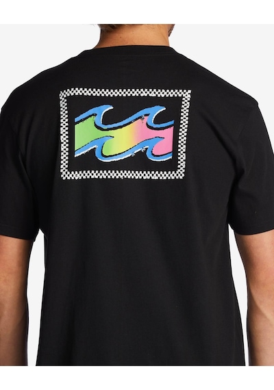Billabong Abyzt01697-Blk Crayon Wave Ss Erkek T-Shirt 001