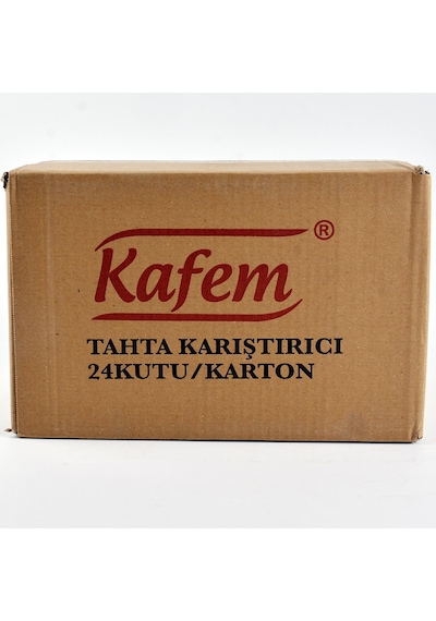 Ahşap Tahta Karıştırıcı 24 Pk X 500 Adet Koli - Kafem