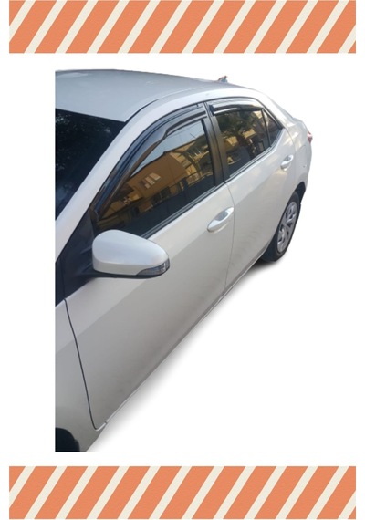 Toyota Corolla 2013-2018 Modellerine Özel 4'lü Mügen Tip Cam Rüzgarlığı