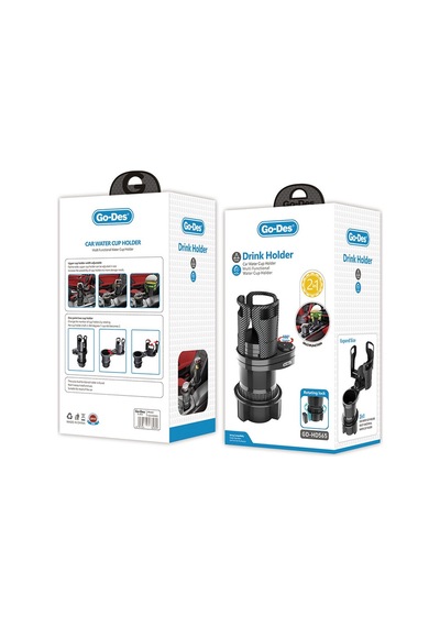 Go Des GD-HD565 2 in 1 Araç Bardak Tutucu