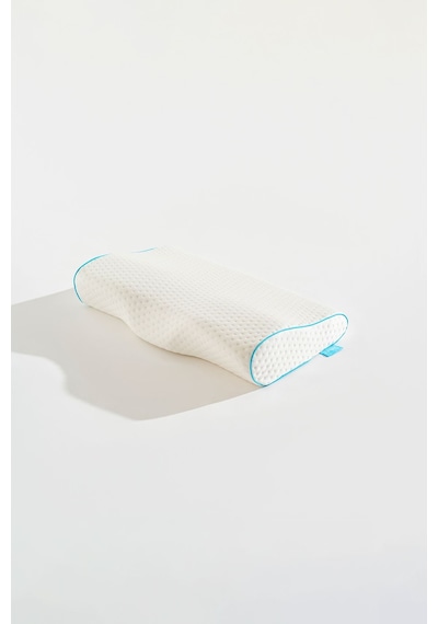 Visco Boyun Engelleyici Ortopedik Visko Yastık 56 34 10,5 Cm Beyaz