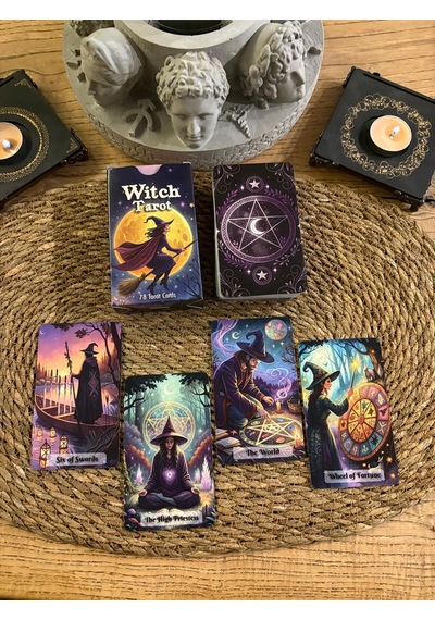 Witch Tarot Destesi - 78 Kart