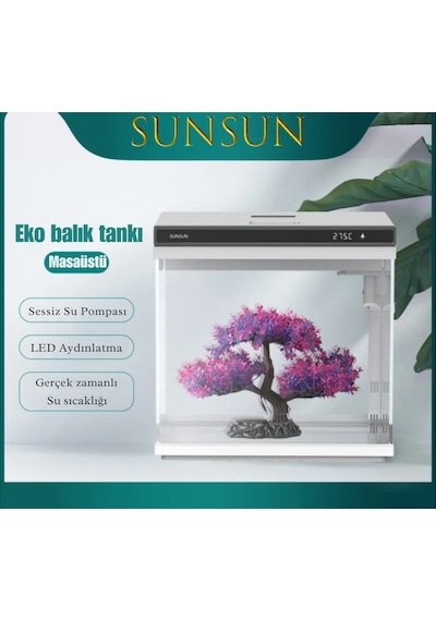 Sunsun Xhe-480 Cam Akvaryum 46 L