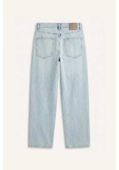 Defacto %100 Pamuk Baggy Fıt Açık Mavi Pantolon I4237ax26hsnm39 Mavi-nm39