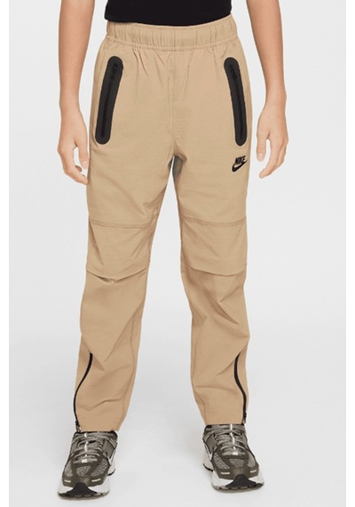 Nike Sportswear Tech Woven Kids Pant Fermuar Cepli Çocuk Eşofman Altı Taba Taba