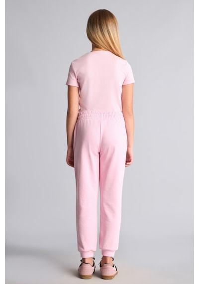Defacto Esnek Belli Jogger Eşofman Altı Kız Çocuk Y1226a626aupn693 Pembe-pn693