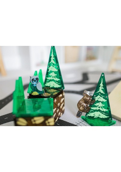 Magna-tiles - Orman Hayvanları - 25 Parça