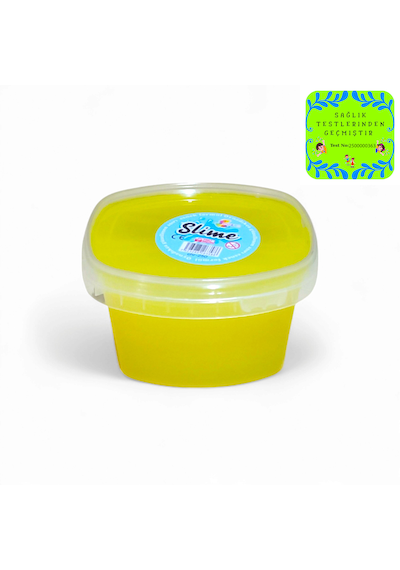 Slime Sarı Renk 200 Gr - Hazır Slime Sağlık Sertifikalı