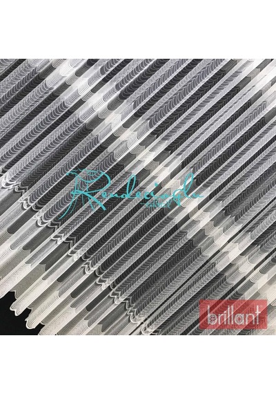 Tül Perde Brillant Sedef Sim İşlmeli Spor Model Gurz 00u43959.802 Ekru