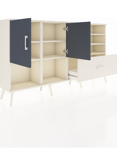 Arges Konsol 7 Raflı Tek Çekmeceli 2 Kapaklı 176x30x99 Aytaşı-antrasit/aytaşı Antrasıt/aytası - Aytası Arges Konsol 7 Raflı Tek Çekmeceli 2 Kapaklı 176x30x99 Aytaşı-antrasit/aytaşı Antrasıt/aytası - Aytası