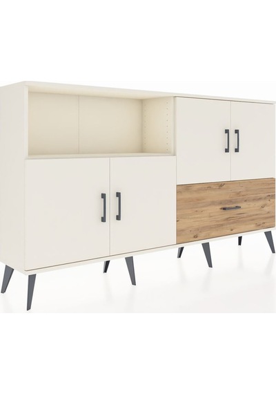 Arges Konsol 4 Raflı Tek Çekmeceli 4 Kapaklı 176x30x99 Aytaşı-ayt Aytaşı-aytaşı/çam Arges Konsol 4 Raflı Tek Çekmeceli 4 Kapaklı 176x30x99 Aytaşı-ayt Aytaşı-aytaşı/çam