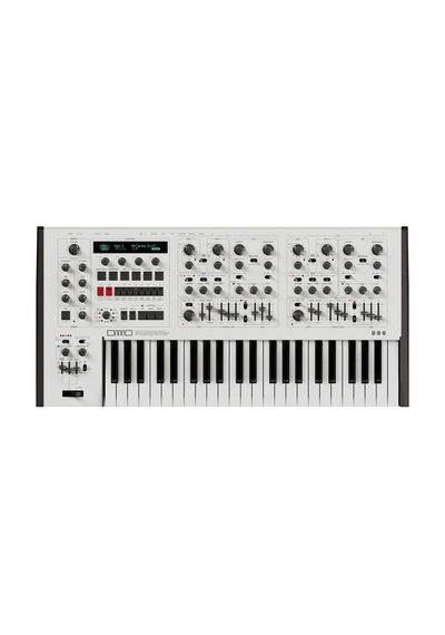 Udo Audio Dmno White 8 Voice Hybrid Synthesizer Hibrit Analog Synthesizer