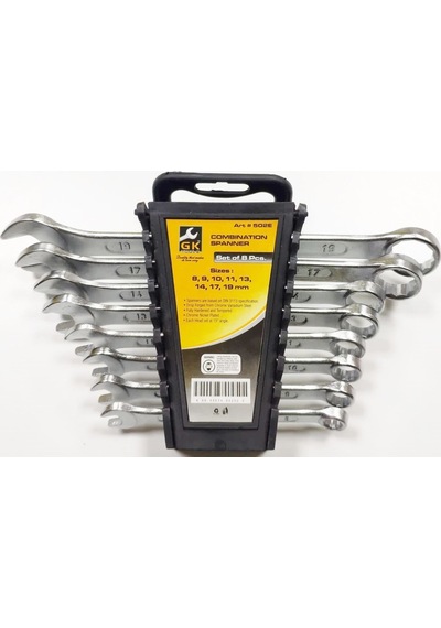 Moonshop Tools Kombine Düz Yıldız Anahtar Takımı 8X19 Mm