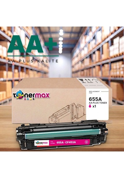 Hp 655a Cf453a Kırmızı Uyumlu Toner Aa Plus / Color Laserjet Enterprise M652 / M653 / Mfp M681 / M682
