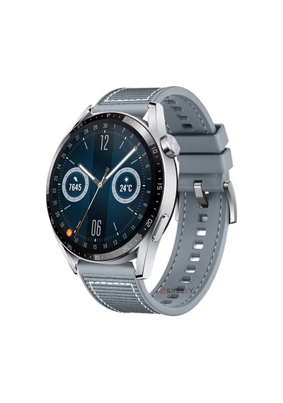 Huawei Watch Gt2 Elite-sport-classic 46mm-gt2 Pro 22mm Uyumlu Dikiş Desenli Dokuma Silikon Kordon