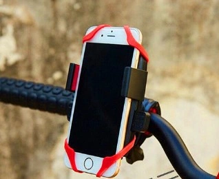 Lastik Destekli Standlı Bisiklet Telefon Tutucu 4490 Diğer