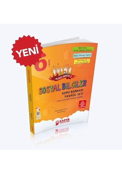 Zafer Yayınları 6. Sınıf Sosyal Bilgiler Soru Bankası Fasikül Set