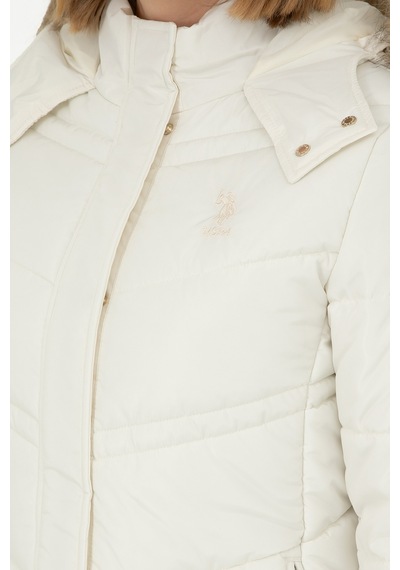 U.s. Polo Assn. Kadın Krem Kaban 50289558-vr071 Krem