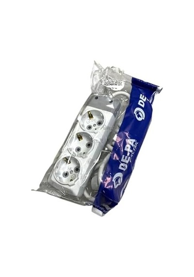 Üçlü Topraklı Grup Priz 2 Metre Kablolu 930102 1
