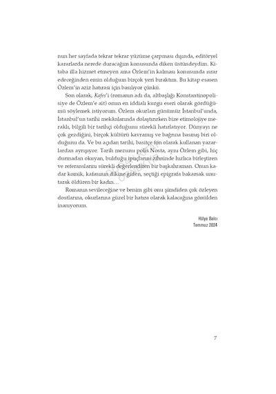 Kafes: Bir Konstantinopolisiye