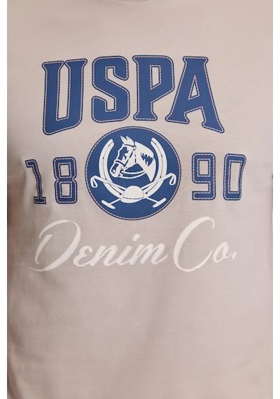 U.s. Polo Assn. Erkek Taş Tişört 50327174-vr049 Taş Rengi