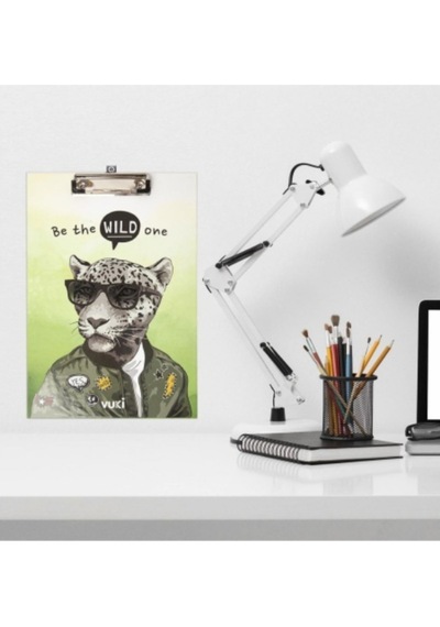 Be The Wild One Temalı Yeşil Sekreterlik