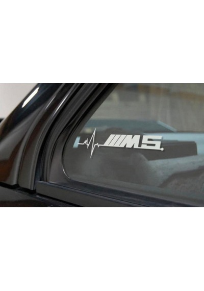 M5 Kelebek Cam Sticker Etiket Yapıştırma 2 Ad