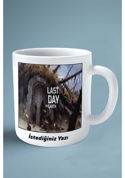 Last Day On Earth Mobil Oyun Baskılı Kupa Bardak Çift Taraflı Baskı Kişiye Özel Model 4 Çok Renkli