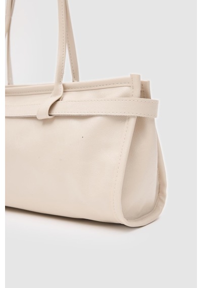 Shule Bags Enyola Vintage Baget Çanta Krem Krem