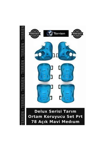 Delux Serisi Tarım Ortam Koruyucu Set Prt 78 Açık Mavi Medıum