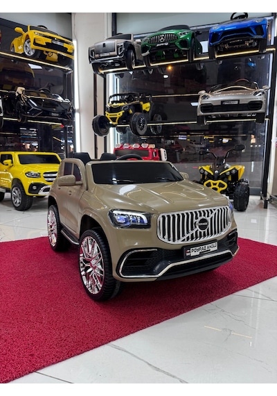 Poyraz Akülü Suv Akülü Araba 12v 0-8 Yaş Özel Plaka Bej