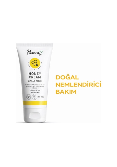 Homm Bitkisel Ballı Krem Parfüm İçermeyen