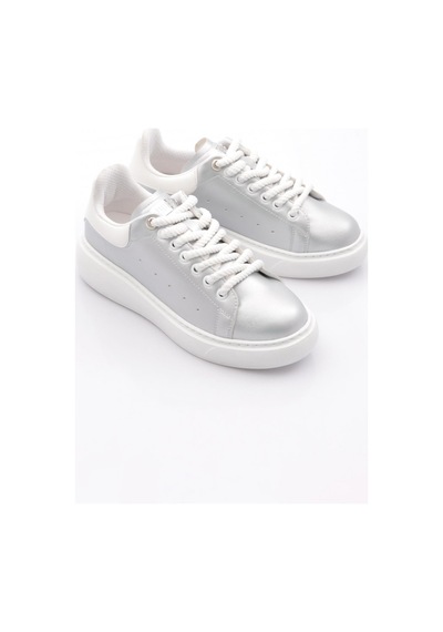 Dgn B2016 Kadin Sneakers Gümüş