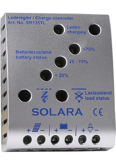 Solara SR135TL PWM Solar Şarj Regülatörü
