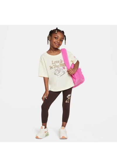 Nike Nıke Nkg Sweet Swoosh Paır Tee Kız Çocuk Tişört 36l799 W3z Beyaz