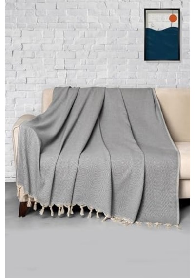 Trendy Koltuk Örtüsü Gri 170 X 300 Genel