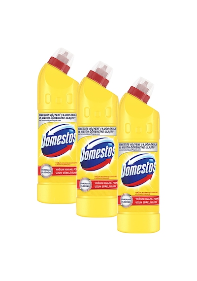 Limon Ferahlığı Çamaşır Suyu 750 Ml , 3 Adet Diğer