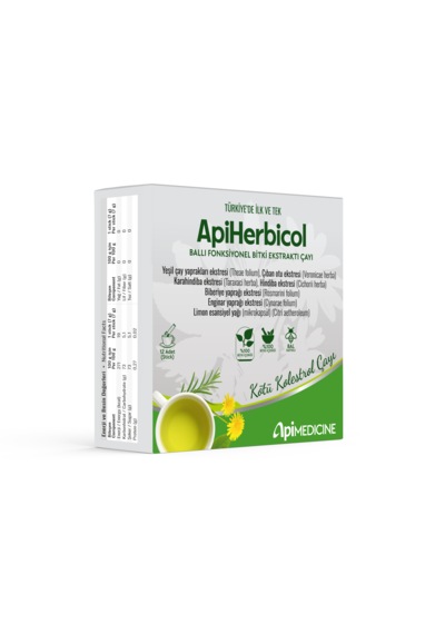 Apimedicine Apiherbicol Fonksiyonel Bitkisel Ekstrakt Çayı 12 Stick 84 G