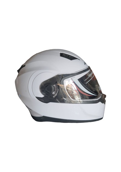 Rs2 Fullface Güneş Vizörlü  Kask Beyaz