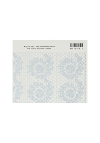 Dantel Kolay Transfer 23x34 Cm Koyu Zemin 1757k