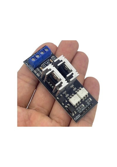 Ac Voltaj Ayarlayıcı Dimmer Modülü 110-400v 2 Kanal