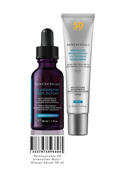 Leke Bakım Set Ha Intensifier Multi-glycan Serum 30 Ml L & Brightening Uv Defense Spf50 40 Ml