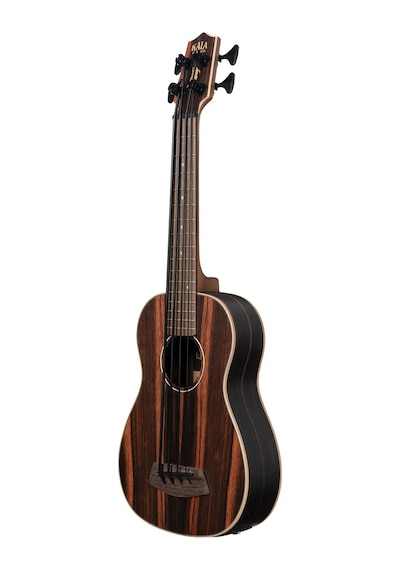 Kala U-bass Şeritli Abanoz Elektro Akustik Mini Bas Gitar