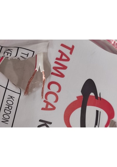 100 MT 2x0.75 MM CCA KORDON KABLO