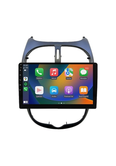 Peugeot 206 Android Multimedya Sistemi 2006-2011 4gb Ram - 64gb Hafıza Diğer