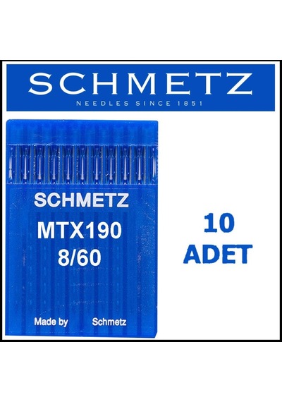 Schmetz 36211 Lok Makinesi Iğnesi 8/60 Numara