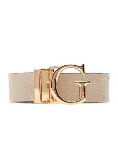 Guess Ella Logo Çift Taraflı Kadın Kemer Bw7861p3430 Siyah
