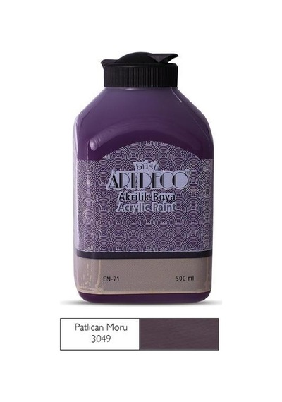 Artdeco Akrilik Boya 500 Ml. 3049 Patlıcan Moru