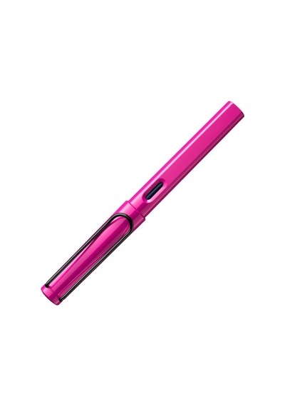 Lamy Safari Dolma Kalem Metal Siyah Klips M Uc Pembe